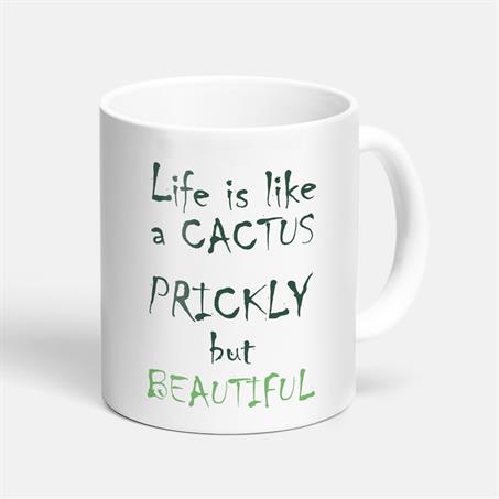 ماگ Life Is Like Cactus